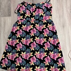🌺☀️ Kismet Tropical Floral Summer Dress – Fun & Flowy ☀️🌺